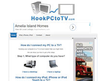 Tablet Screenshot of hookpctotv.com